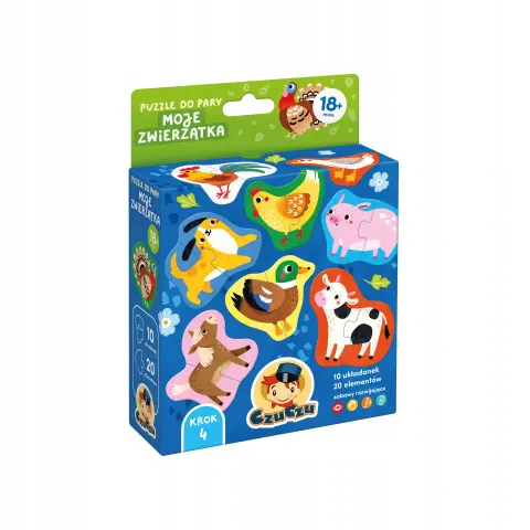 Puzzle do pary Moje Zwierzątka CzuCzu