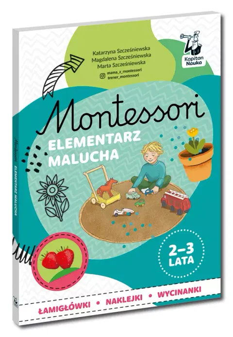Elementarz malucha 2-3 lata. Montessori