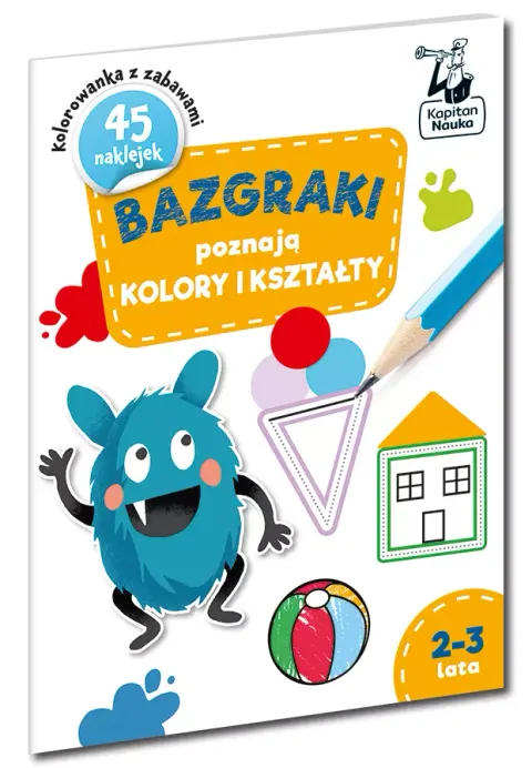 Bazgraki poznają kształty i kolory 4-6 lat
