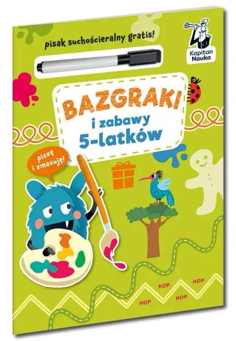 Kapitan Nauka Bazgraki i zabawy 5-latków