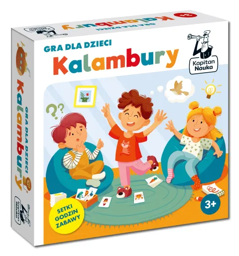Gra dla dzieci KALAMBURY, Kapitan Nauka