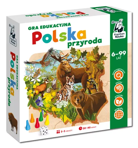 Polska przyroda. Gra edukacyjna, Kapitan Nauka