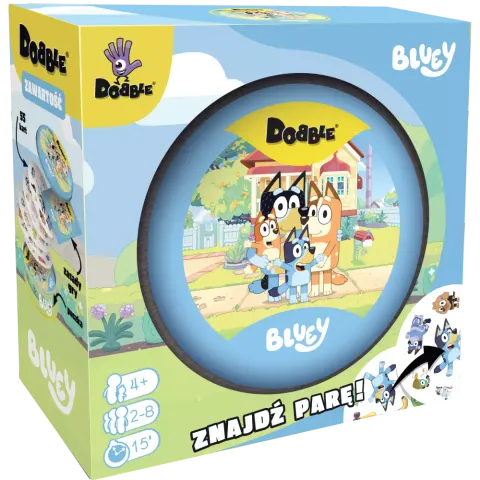 Dobble Bluey REBEL gra dla dzieci 4 lata+