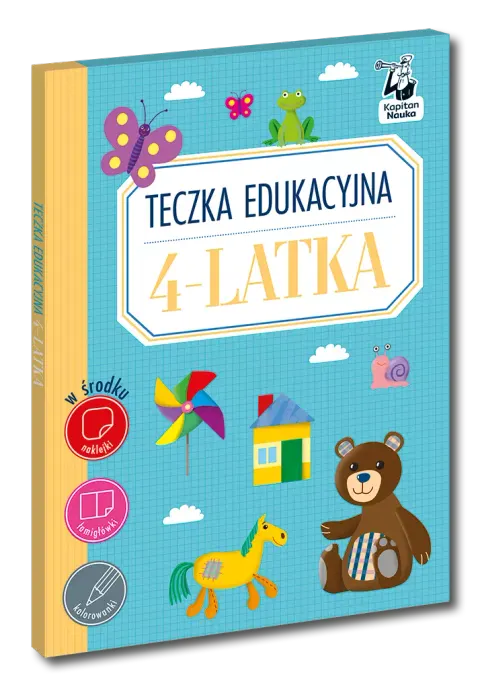 Teczka edukacyjna 4-latka, Kapitan Nauka