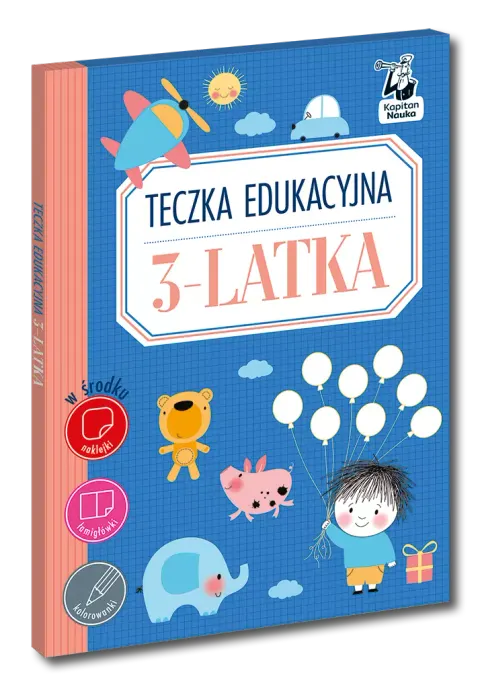Teczka edukacyjna 3-latka, Kapitan Nauka