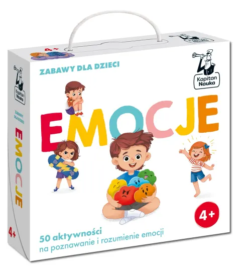 Emocje. Zabawy dla dzieci. Kapitan Nauka