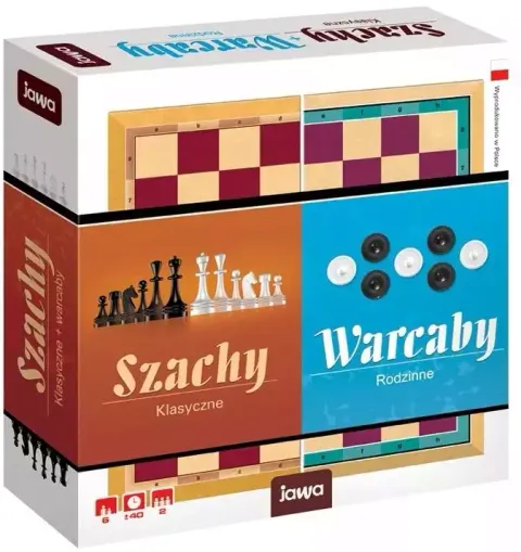 Jawa: Szachy i warcaby (25cm)