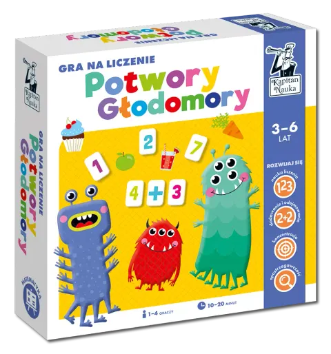 Gra na liczenie. Potwory głodomory