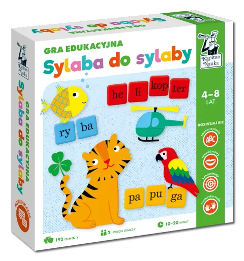 Sylaba do sylaby. Gra edukacyjna