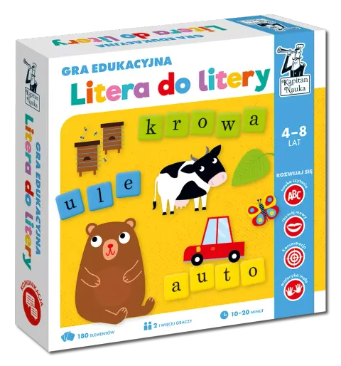 Litera do litery. Kapitan Nauka