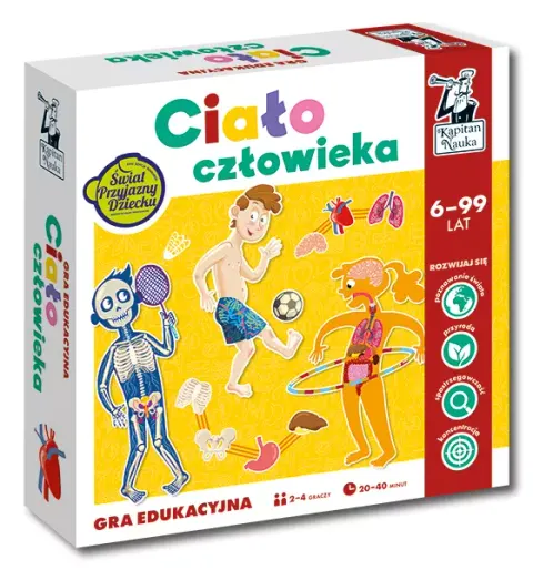 Kapitan Nauka. Ciało człowieka w.2