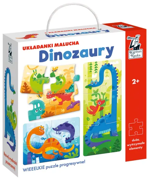 Dinozaury. Układanki malucha