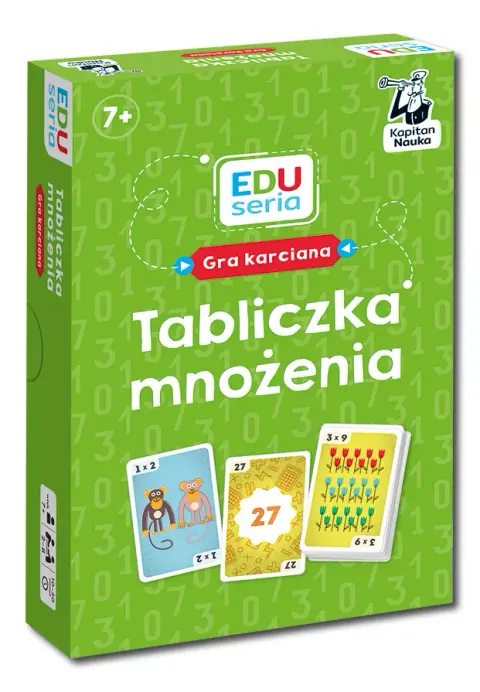 Kapitan Nauka. EDUseria. Tabliczka mnożenia