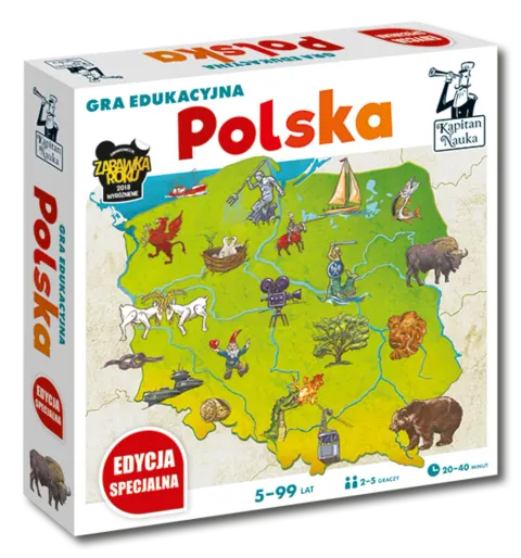 Gra edukacyjna Polska Edycja specjalna 5-99 lat