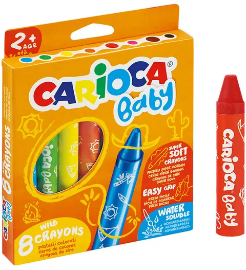 Kredki Baby 8 kolorów CARIOCA