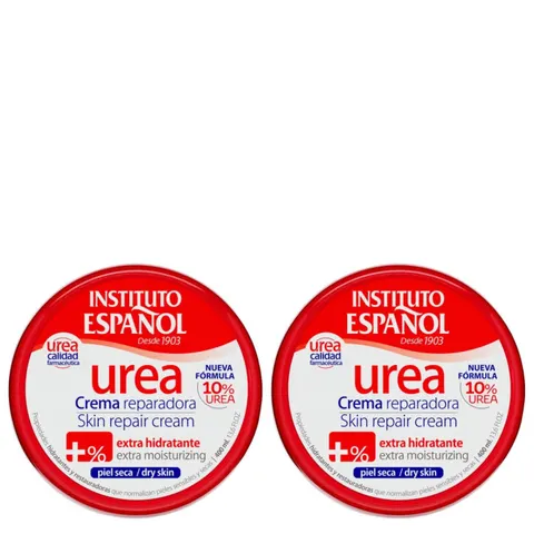 INSTITUTO ESPANOL UREA Ultra nawilżający krem do ciała i rąk 10% MOCZNIK 400 ml, pakiet 2 szt.