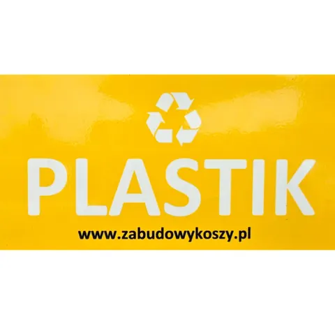 Etykieta magnetyczna - Plastik