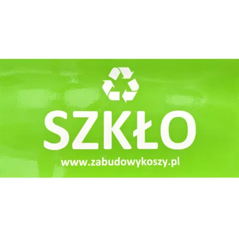 Etykieta magnetyczna - Szkło