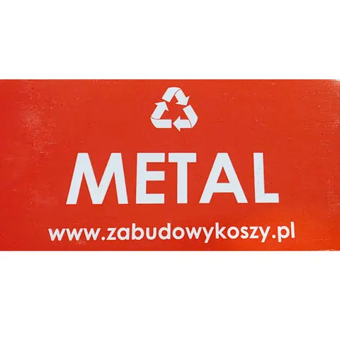 Etykieta magnetyczna - Metal