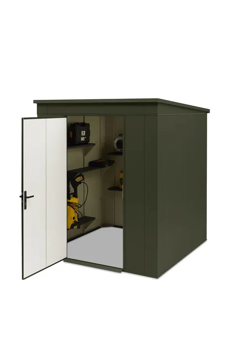 Domek narzędziowy 1,86x1,86 (m) RAL 6020