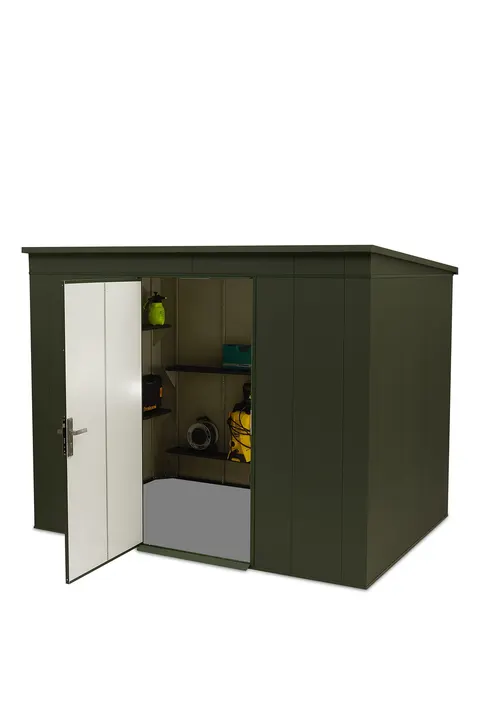 Domek narzędziowy 2,86x1,86 (m) RAL 6020