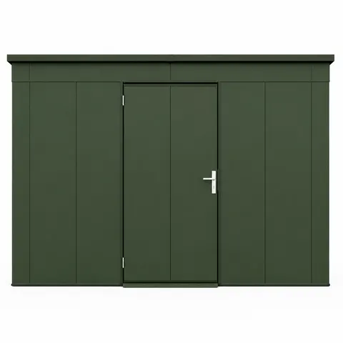 Domek narzędziowy 3,36x1,86 (m) RAL 6020