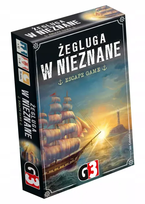 Gra planszowa G3 Żegluga w nieznane