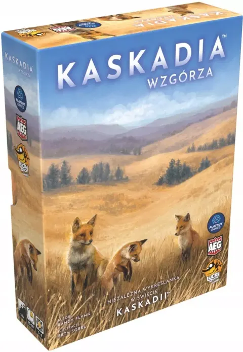 Gra planszowa Lucky Duck Games Kaskadia: Wzgórza - gra
