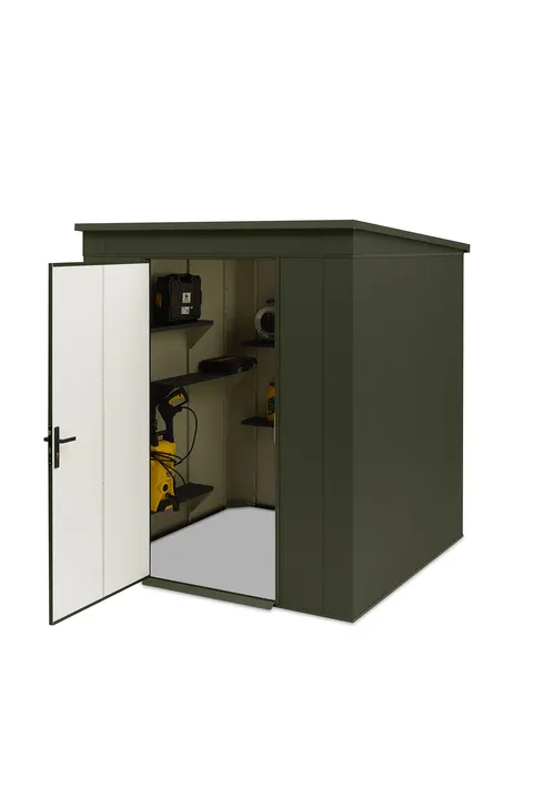 Domek narzędziowy 1,86x1,36 (m) RAL 6020
