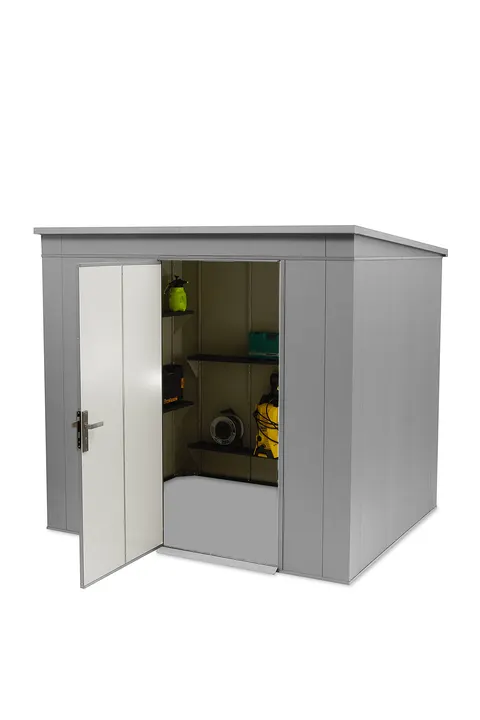 Domek narzędziowy 2,36x1,36 (m) RAL 9006