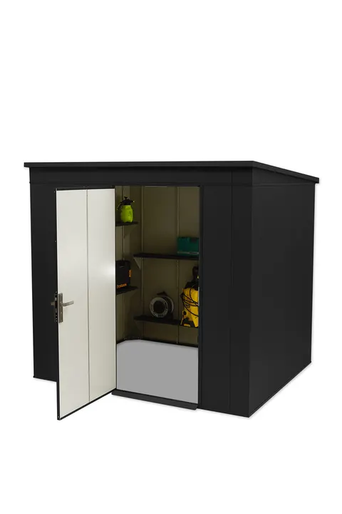 Domek narzędziowy 2,36x2,36 (m) RAL 9005