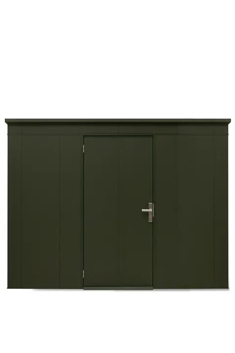 Domek narzędziowy 2,86x1,36 (m) RAL 6020
