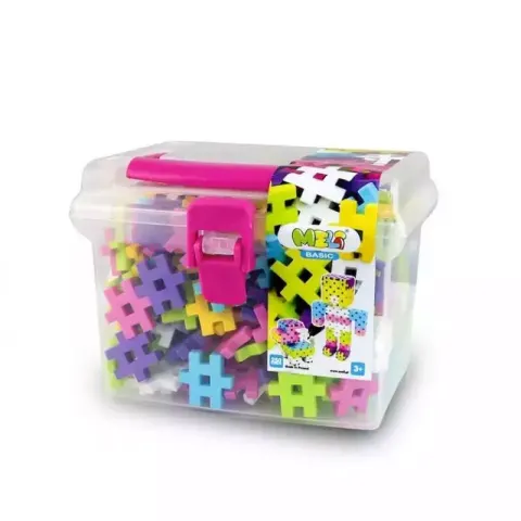 Klocki Meli Basic Pink Travel Box 250 Elementów