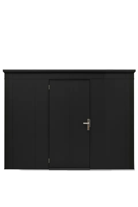 Domek narzędziowy 2,86x1,36 (m) RAL 9005