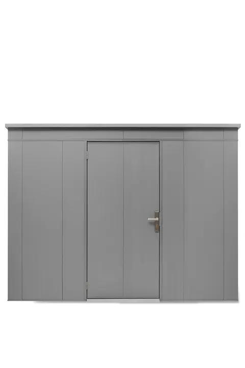 Domek narzędziowy 2,86x1,36 (m) RAL 9006