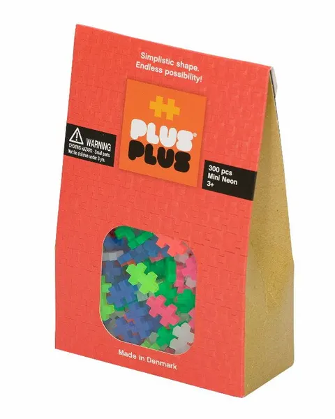 Plus Klocki Neon w opakowaniu 300 elementów 3351