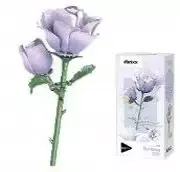 Klocki kwiatki. Eustoma