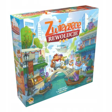 Gra planszowa Zwierzęce Rewolucje Lucky Duck Games