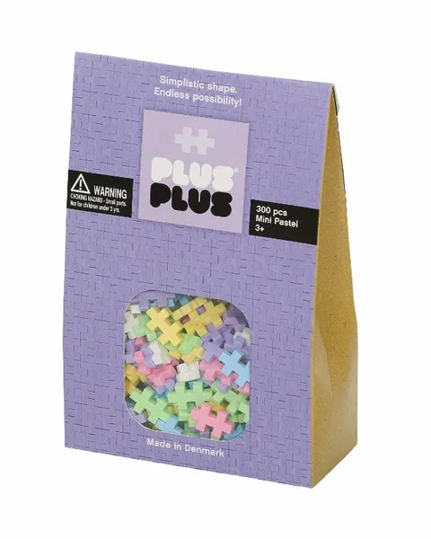 Plus Klocki Mini pastelowe 300 elementów w opakowaniu 3352
