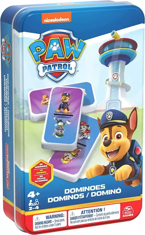 Spin Master Psi Patrol Domino Gra Rodzinna Pamięciowa 4+