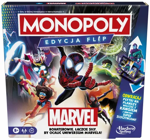 Monopoly Flip Marvel