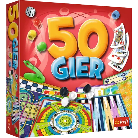 Zestaw 50 gier 02116 Trefl