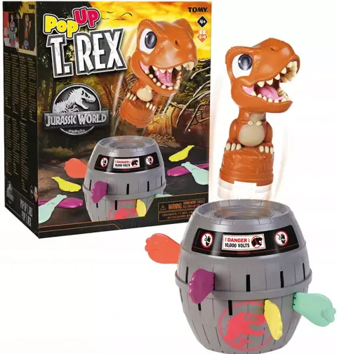 Jurassic World. Pop up T-Rex