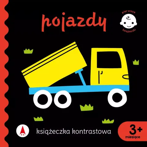 Książeczka kontrastowa Pojazdy, Skrzat