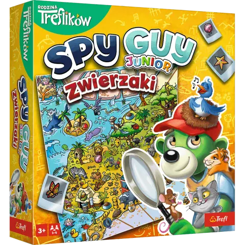 Gra - Spy Guy Junior Zwierzaki 3+, Trefl