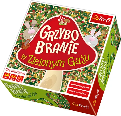 Grzybobranie w zielonym gaju Trefl - Gra planszowa dla dzieci