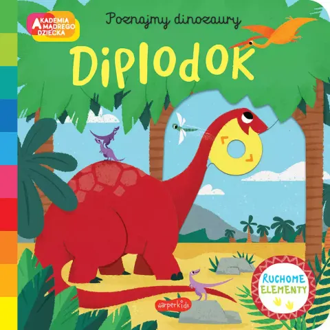 Akademia mądrego dziecka. Poznajmy dinozaury. Diplodok