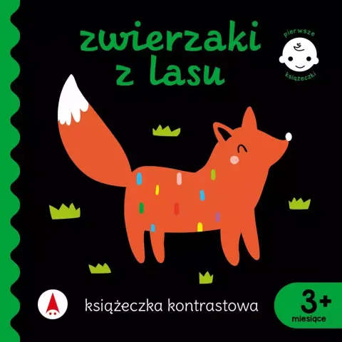 Książeczka kontrastowa Zwierzaki z Lasu, Skrzat