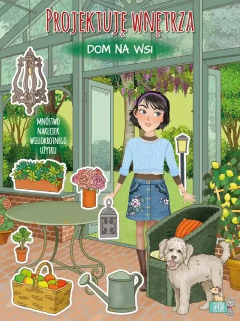 Projektuję wnętrza z naklejkami - Dom na wsi, MD Creative
