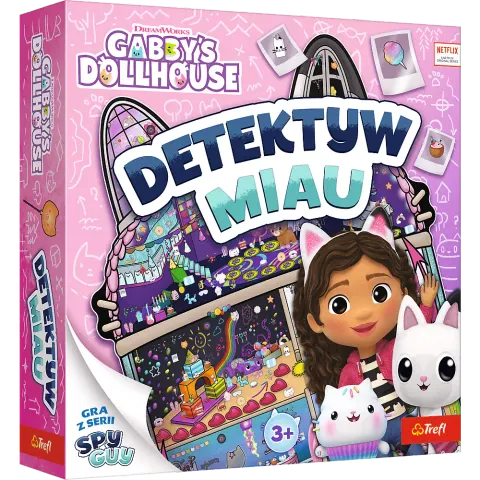 Gra Detektyw Miau, Koci Domek Gabi Trefl
